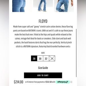 Rufskin Floyd men’s bootcut jeans